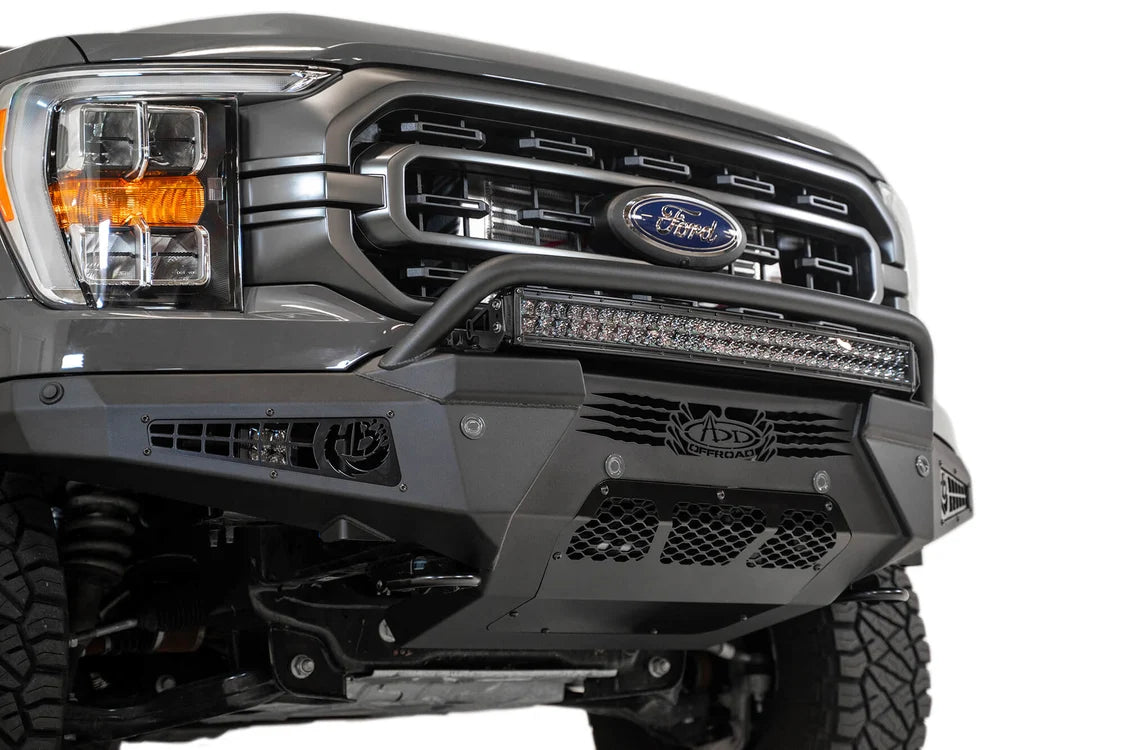 GGVF-F190111040103-HoneyBadger Front Bumper - Hellfire Offroad