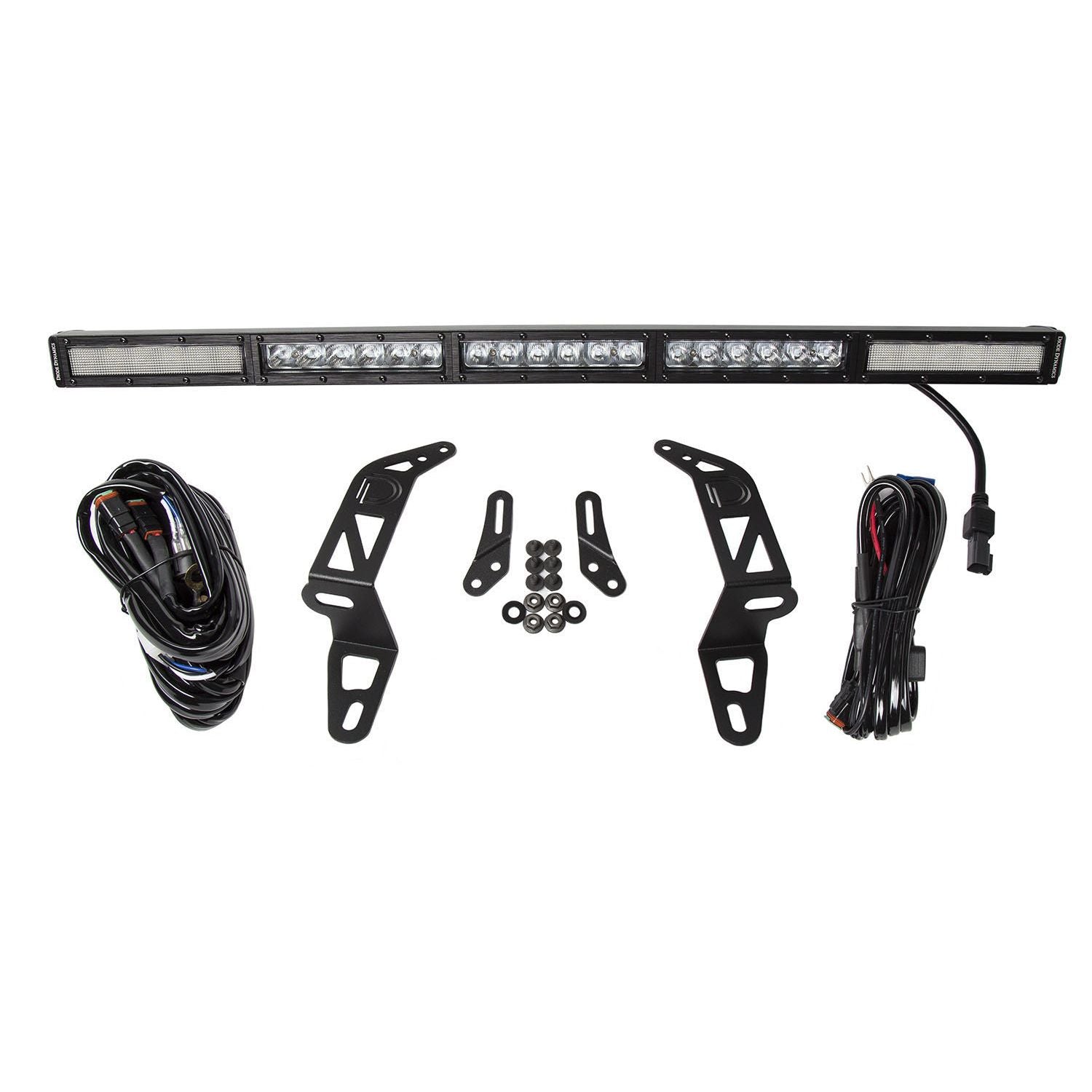 Diode Dynamics - DD6079 - Jeep 2018-2021 SS30 Bumper LED Kit White Combo Single