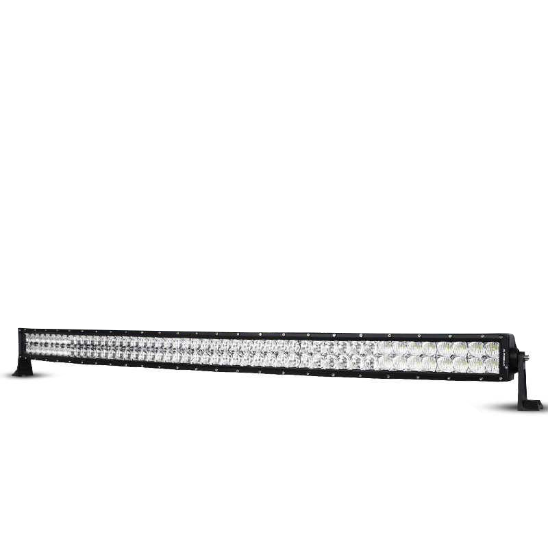 Auxbeam 52" Color Changing/RGB Combo Curved LED Light Bar 300w (5d Projector Lens) - Hellfire Offroad Lighting