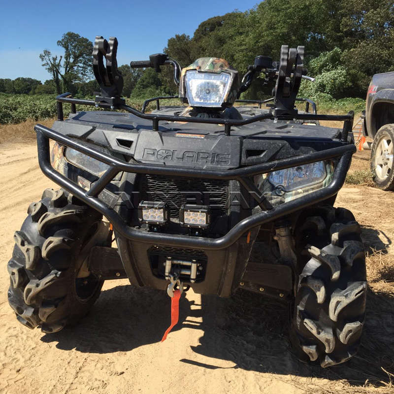 Auxbeam (2pcs/set) 4" 18w CREE Flood Beam Dual Row Off Road Led Work Light Bar - Hellfire Offroad Lighting
