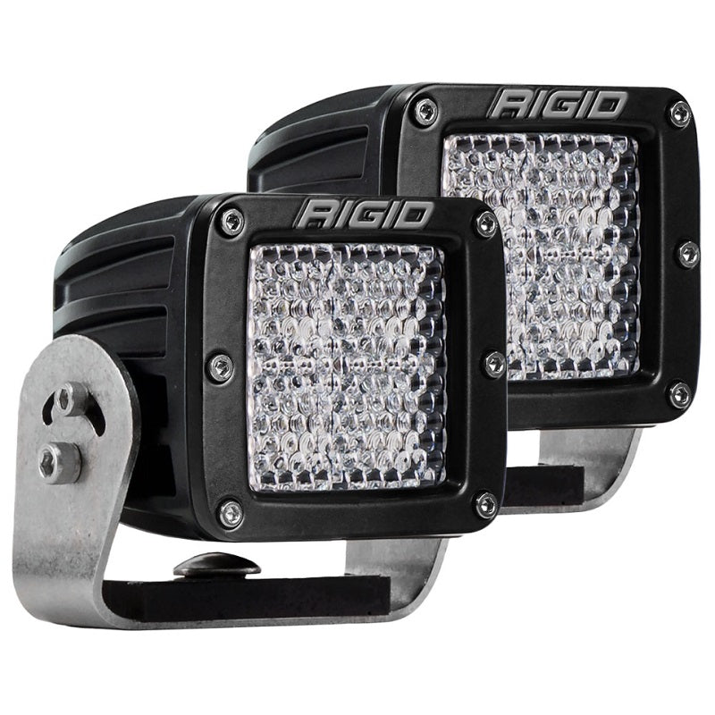 RIGID D-Series PRO Flood Diffused (Pair) - Hellfire Offroad Lighting