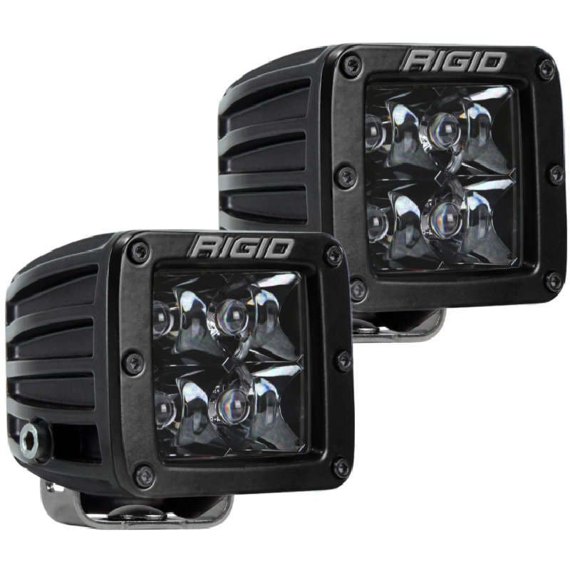 RIGID D-Series Midnight Optic Spot Light (pair) - Hellfire Offroad Lighting