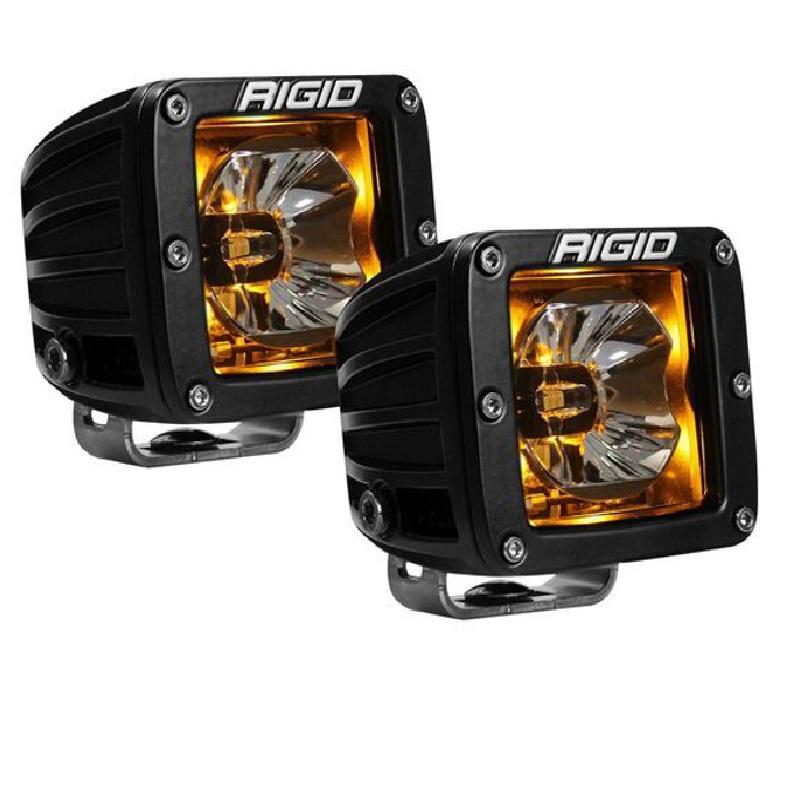 RIGID Radiance Pods - Amber (pair) - Hellfire Offroad Lighting