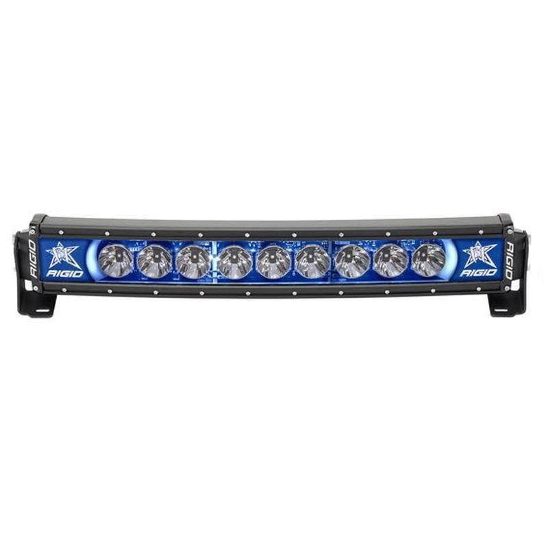 RIGID Radiance+ Curved 20" Blue Back-Light - Hellfire Offroad Lighting