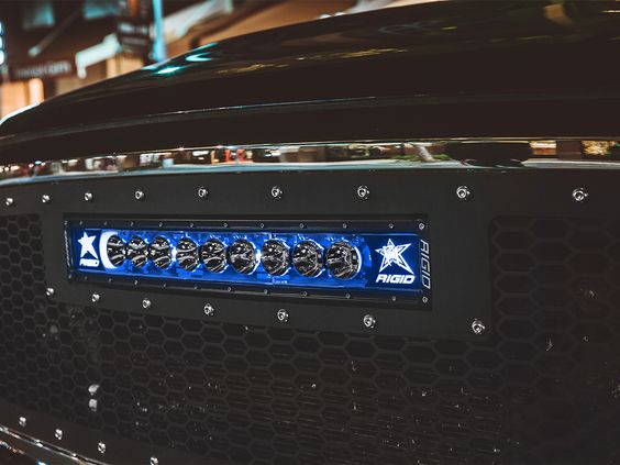 RIGID Radiance+ Curved 40" Blue Back-Light - Hellfire Offroad Lighting