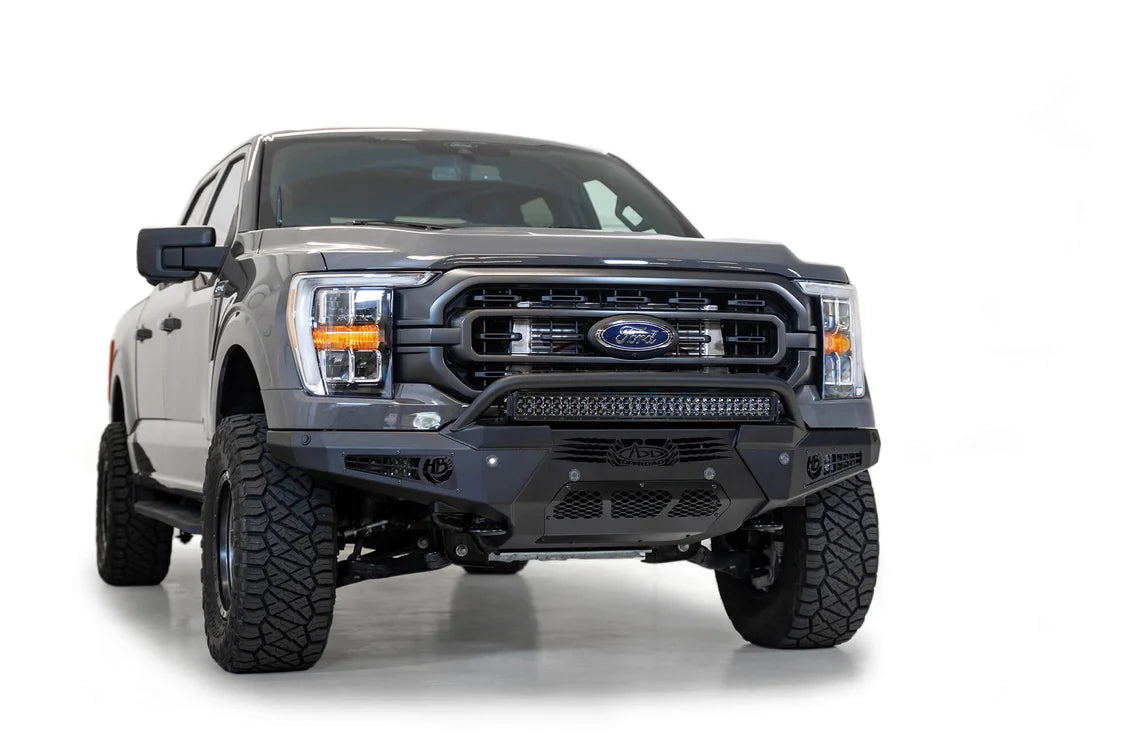 GGVF-F190111040103-HoneyBadger Front Bumper - Hellfire Offroad