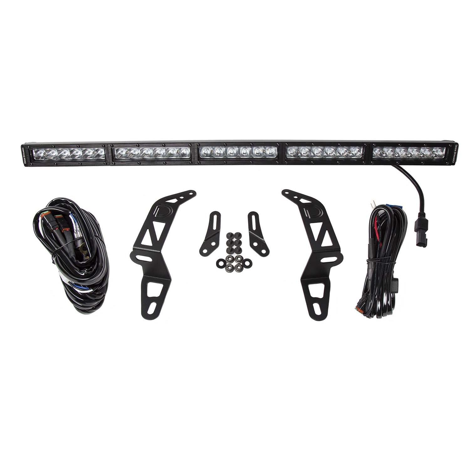 Diode Dynamics - DD6077 - Jeep 2018-2021 SS30 Bumper LED Kit White Driving Single