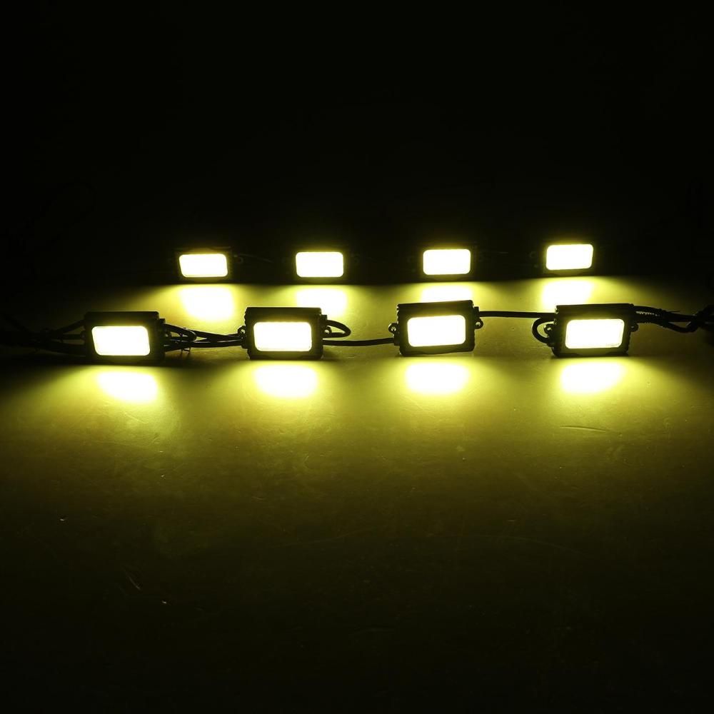 Auxbeam (8pcs/Set) Color Morph LED Rock Light RGB Light With Bluetooth Control - Hellfire Offroad Lighting