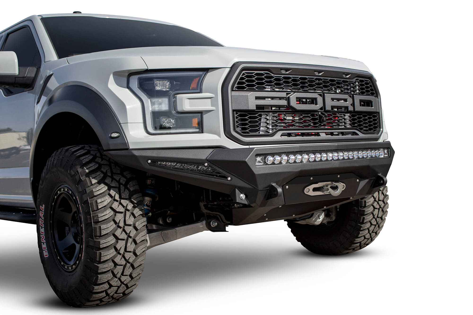 ADDICTIVE DESERT DESIGNS - 2017 - 2020 RAPTOR STEALTH FIGHTER WINCH FRONT BUMPER