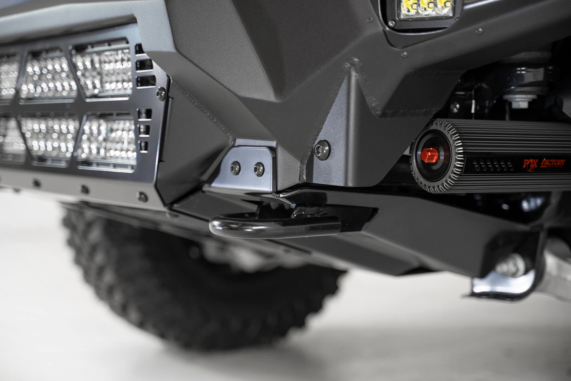 ADDICTIVE DESERT DESIGNS - 2017 - 2020 RAPTOR BOMBER FRONT BUMPER 20" LIGHTS