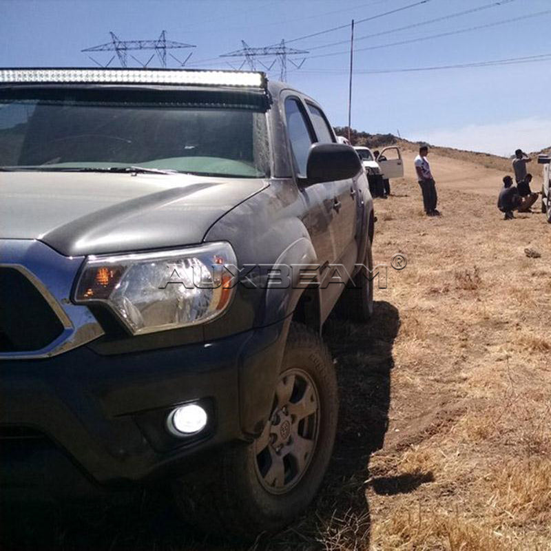Auxbeam 52" 300w CREE Curved Combo LED Light Bar (5d Projector Lens) - Hellfire Offroad Lighting