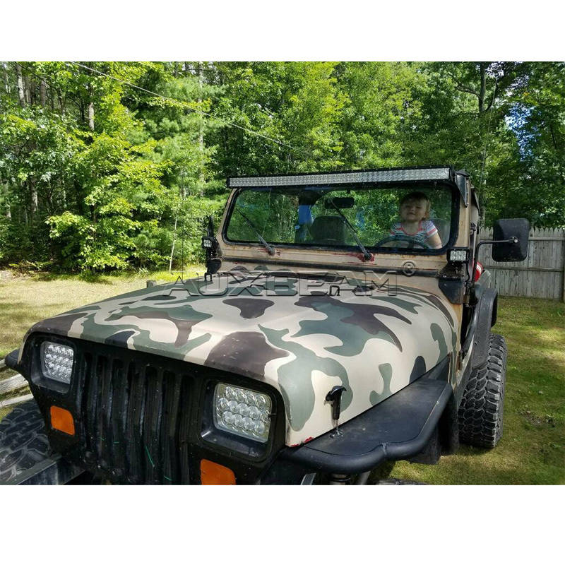 Auxbeam 52" 300w Cree Straight Combo LED Light Bar (5d Projector Lens) - Hellfire Offroad Lighting