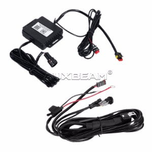 Auxbeam 22" Color Changing/RGB Combo Straight LED Light Bar 120w (5d Projector Lens) - Hellfire Offroad Lighting