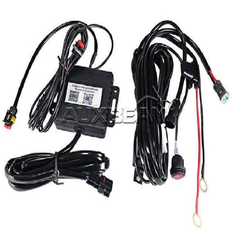 Auxbeam 22" Color Changing/RGB Combo Curved LED Light Bar 120w (5d Projector Lens) - Hellfire Offroad Lighting