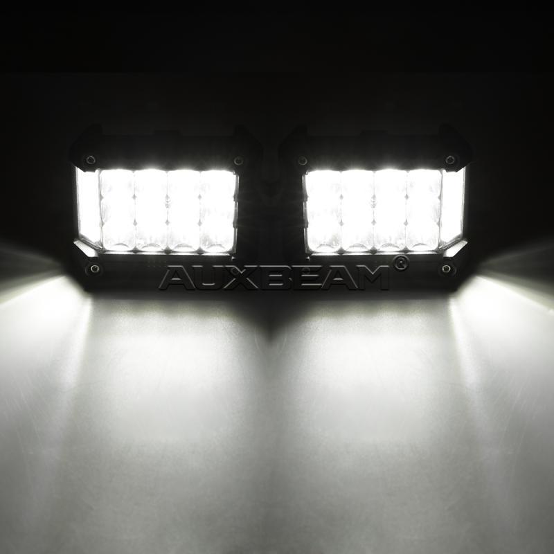 Auxbeam (2pcs/Set) 360 Series 4" 18w Philips Combo Side Shooter Pods - Hellfire Offroad Lighting