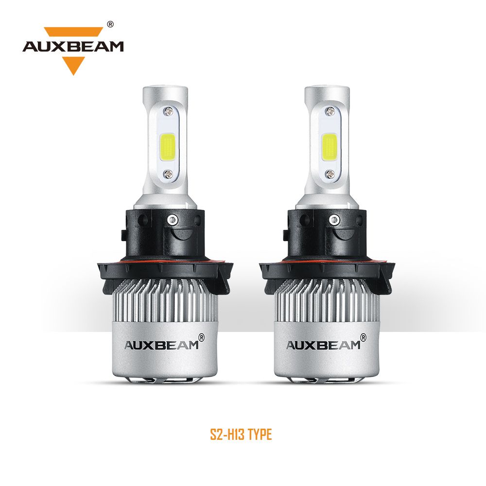 H13/9008 S2 Series LED light Bulbs - 6500K/8000LM
