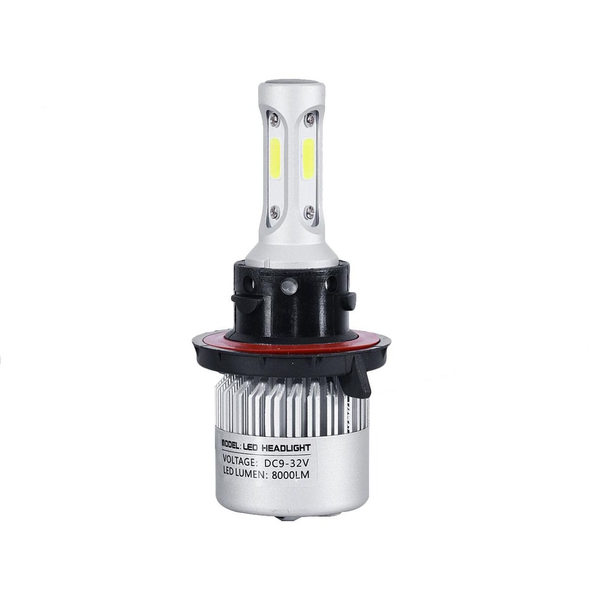 H13/9008 S2 Series LED light Bulbs - 6500K/8000LM