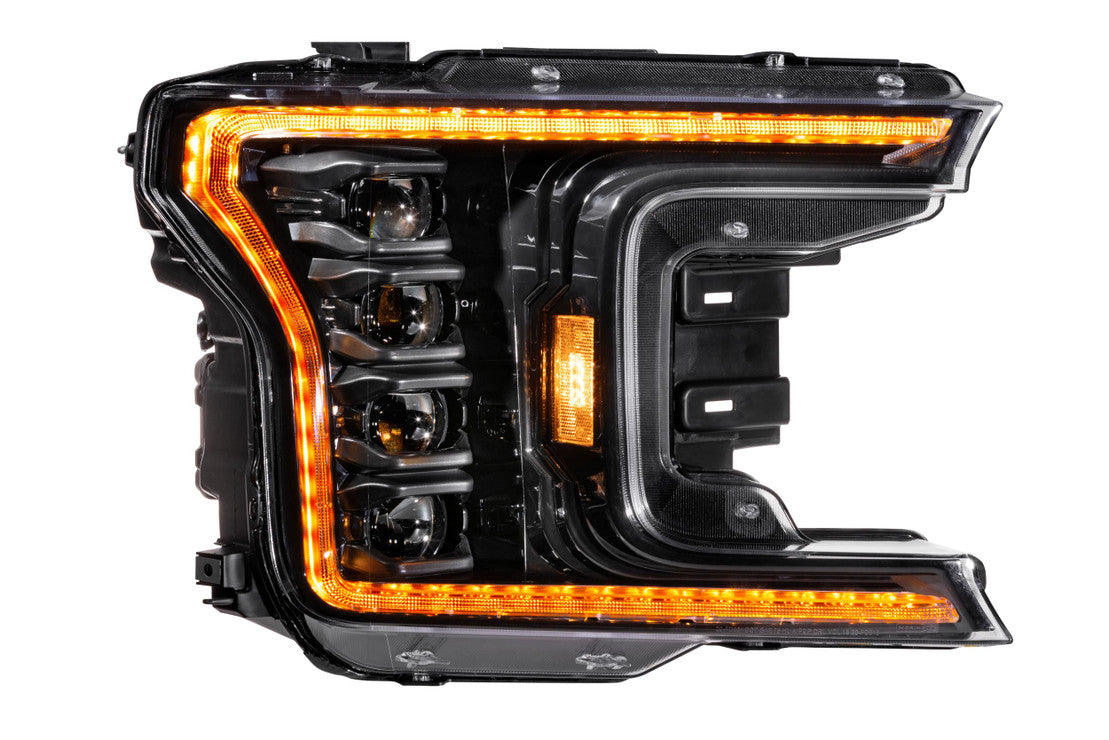 FORD F-150 (18-20): XB LED HEADLIGHTS ASM AMBER DRL