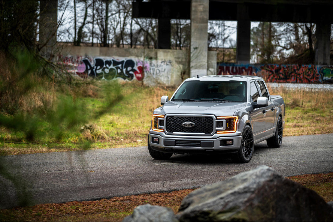 FORD F-150 (18-20): XB LED HEADLIGHTS ASM AMBER DRL