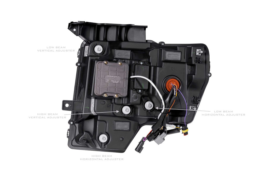 FORD F-150 (09-14): XB LED HEADLIGHTS ASM AMBER DRL