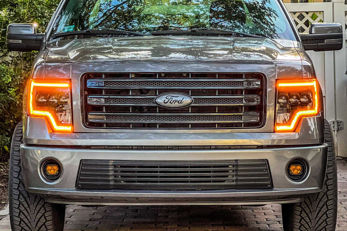 FORD F-150 (09-14): XB LED HEADLIGHTS ASM AMBER DRL