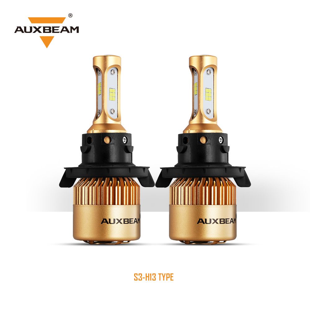 H13/9008 S3 Series LED light Bulbs - 6500K 8000LM