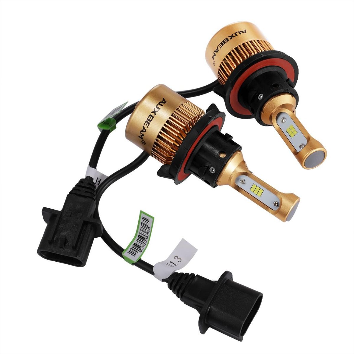 H13/9008 S3 Series LED light Bulbs - 6500K 8000LM