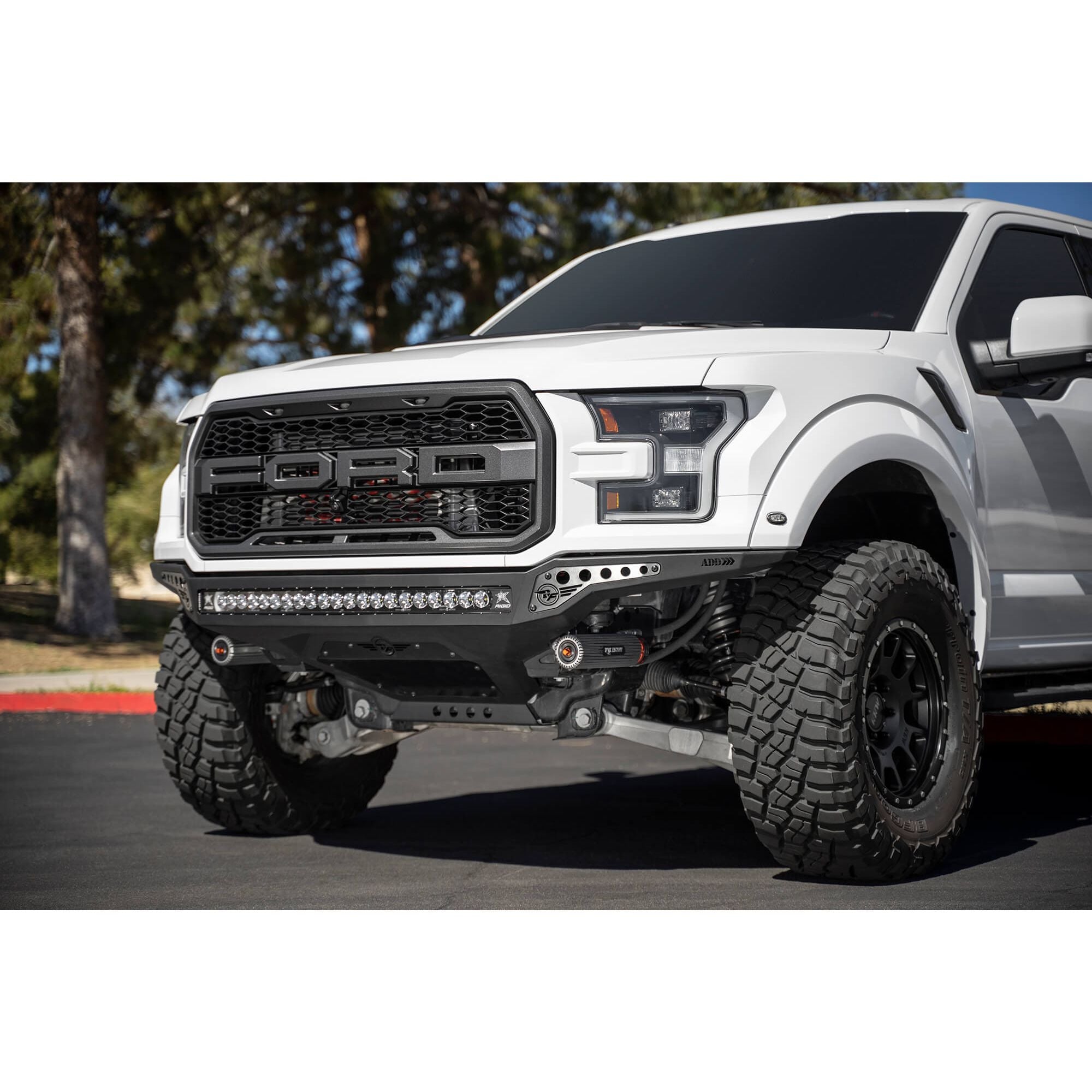 GGVF-F114922770103-Rock Fighter Frame Cut Front Bumper