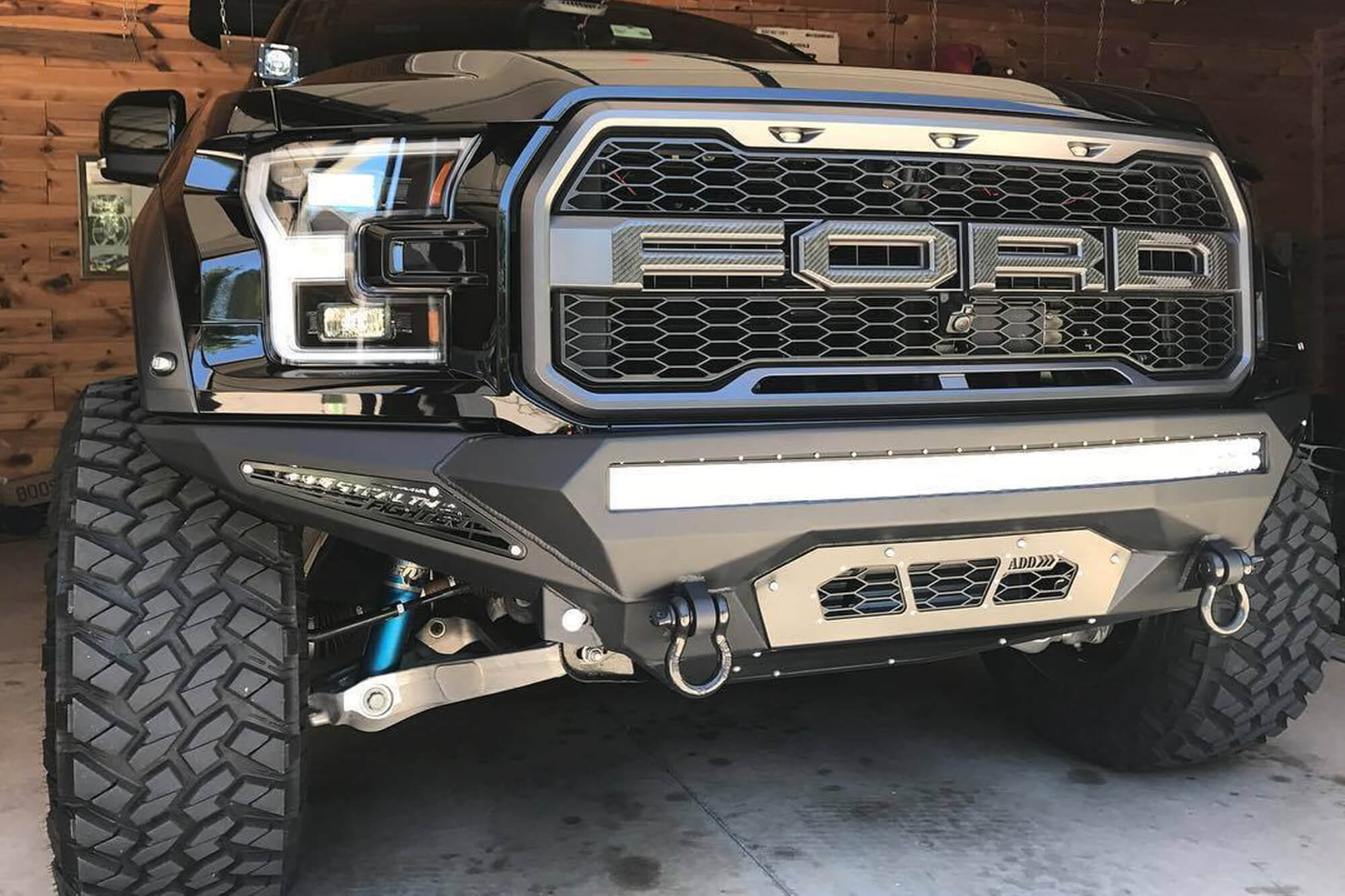 ADDICTIVE DESERT DESIGNS - 2017 - 2020 RAPTOR STEALTH FIGHTER FRONT BUMPER