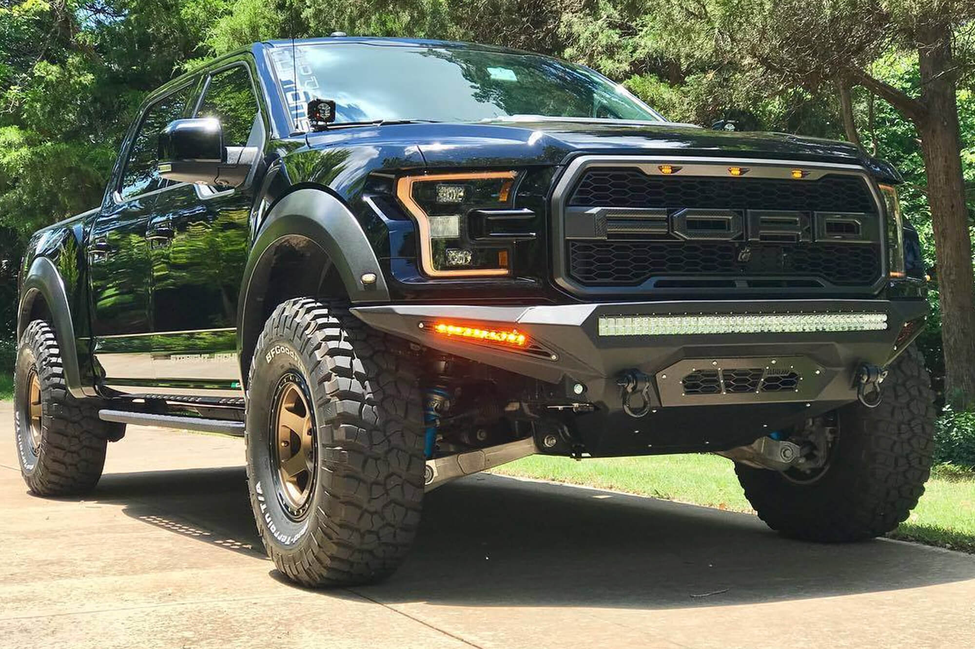 ADDICTIVE DESERT DESIGNS - 2017 - 2020 RAPTOR STEALTH FIGHTER FRONT BUMPER