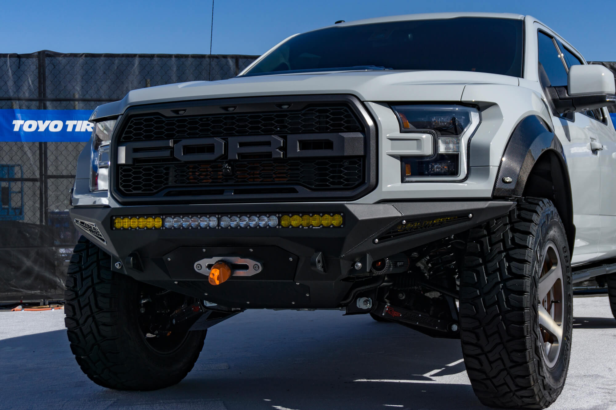 ADDICTIVE DESERT DESIGNS - 2017 - 2020 RAPTOR STEALTH FIGHTER WINCH FRONT BUMPER