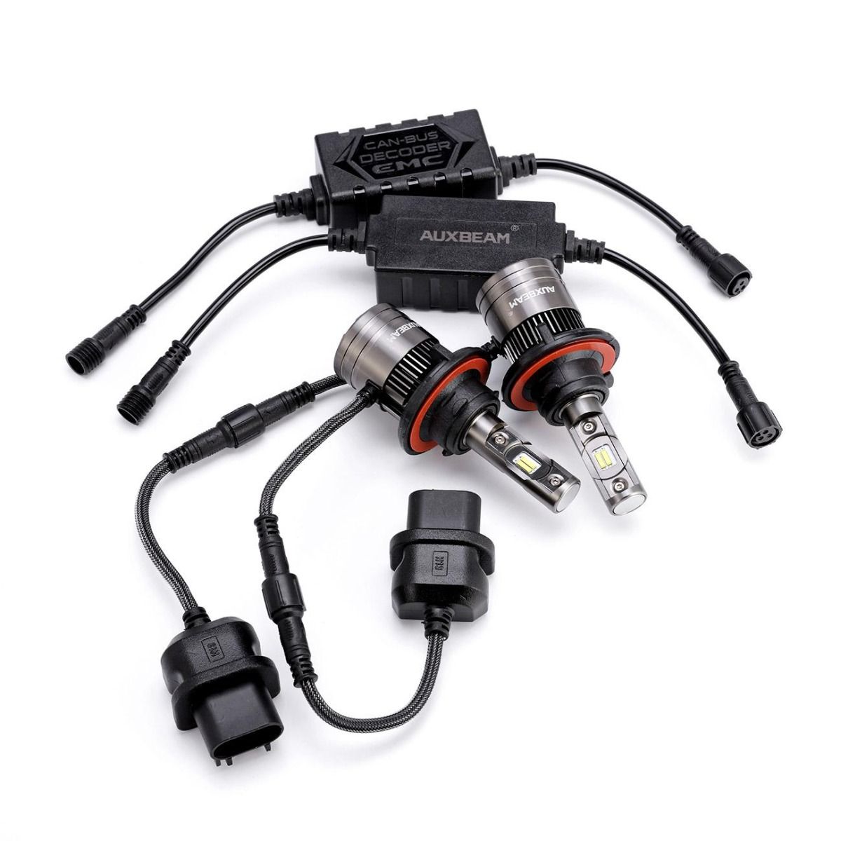 H13/9008 T1 Series LED light Bulbs - 6500K 8000LM