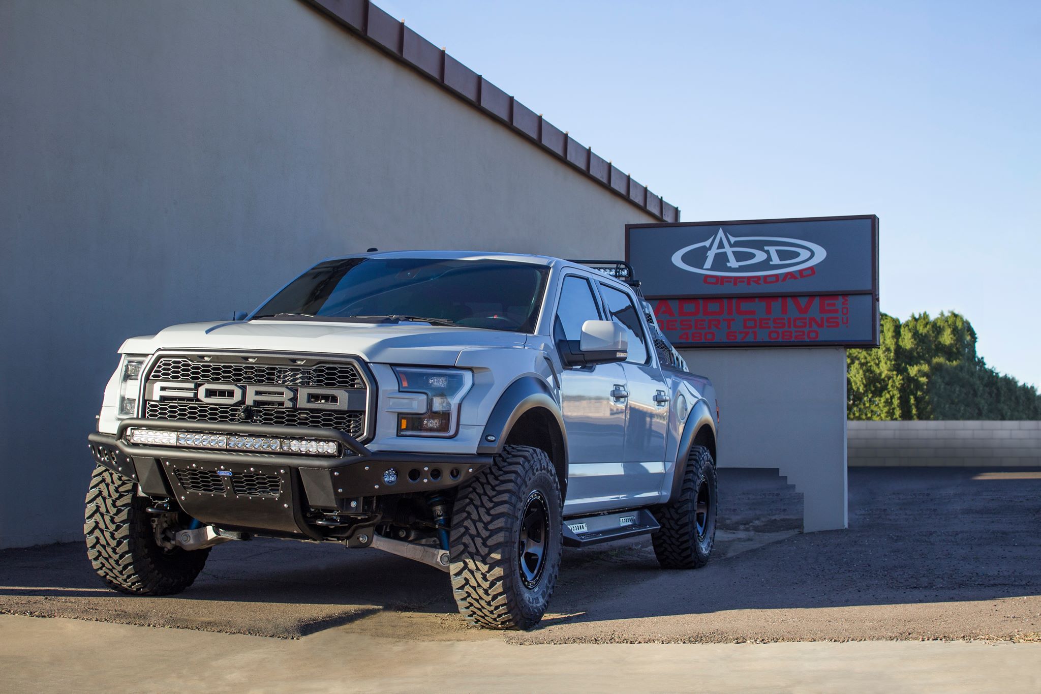 ADDICTIVE DESERT DESIGNS - 2017 - 2020 RAPTOR STEALTH R FRONT BUMPER
