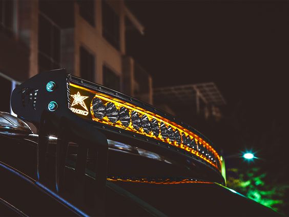 RIGID Radiance+ Curved 20" Amber Back-Light - Hellfire Offroad Lighting