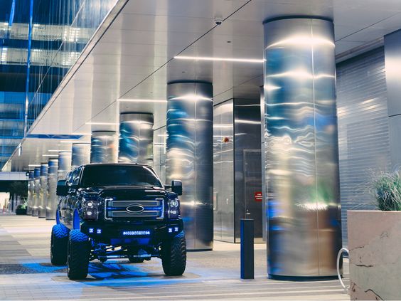 RIGID Radiance+ Curved 40" Blue Back-Light - Hellfire Offroad Lighting